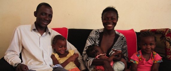 Meet The HIV-Positive Couple In DRC That Had 3 Kids All Free Of Disease [Pictured]