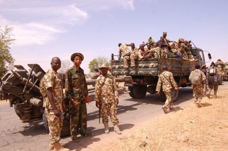 Scene of Nigerian Ground Troops that Recapture Baga  (5)