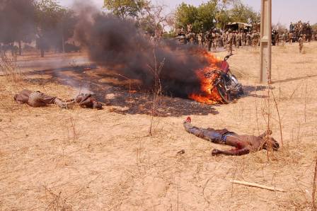 Scene of Nigerian Ground Troops that Recapture Baga  (6)