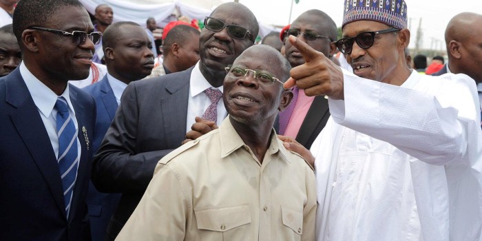 Image result for BUHARI commissioning of the new Central Hospital in Benin