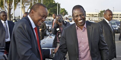 Kenyatta and deputy
