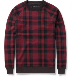 check marc by marc woven cotton shirt