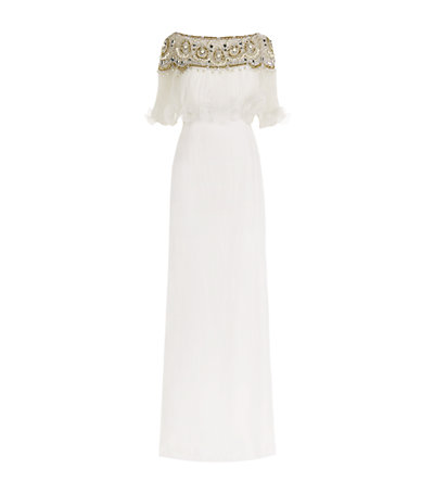 white marchesa dress