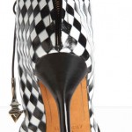 Givenchy-Harlequin-black-and-white-check-Bootie-2