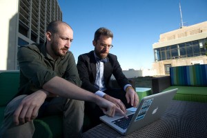 Jacob Hoffman-Andrews, right, and Jeff Hodges of Twitter worked on Perfect Forward Secrecy, a stronger encryption protection.