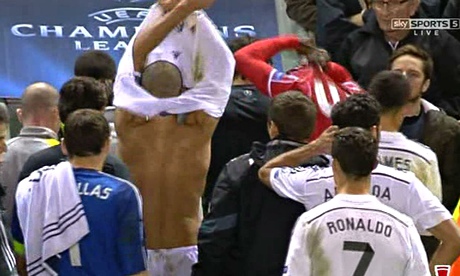 Balotelli's Half Time Jersey Swap Infuriates Rodgers ...