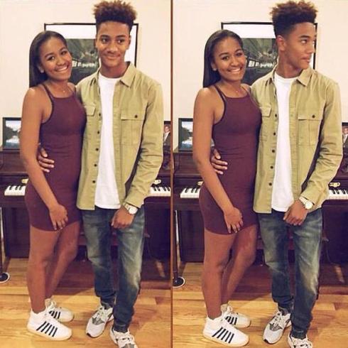 Here's US President's 14-Year-Old Daughter, Sasha Obama & Her Date At ...