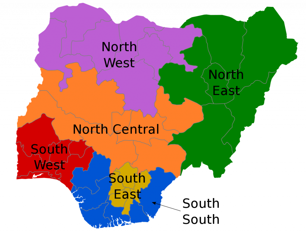 Nigeria Map Southeast 1024x788 