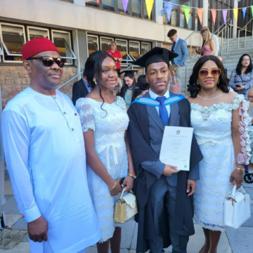 Wike and family